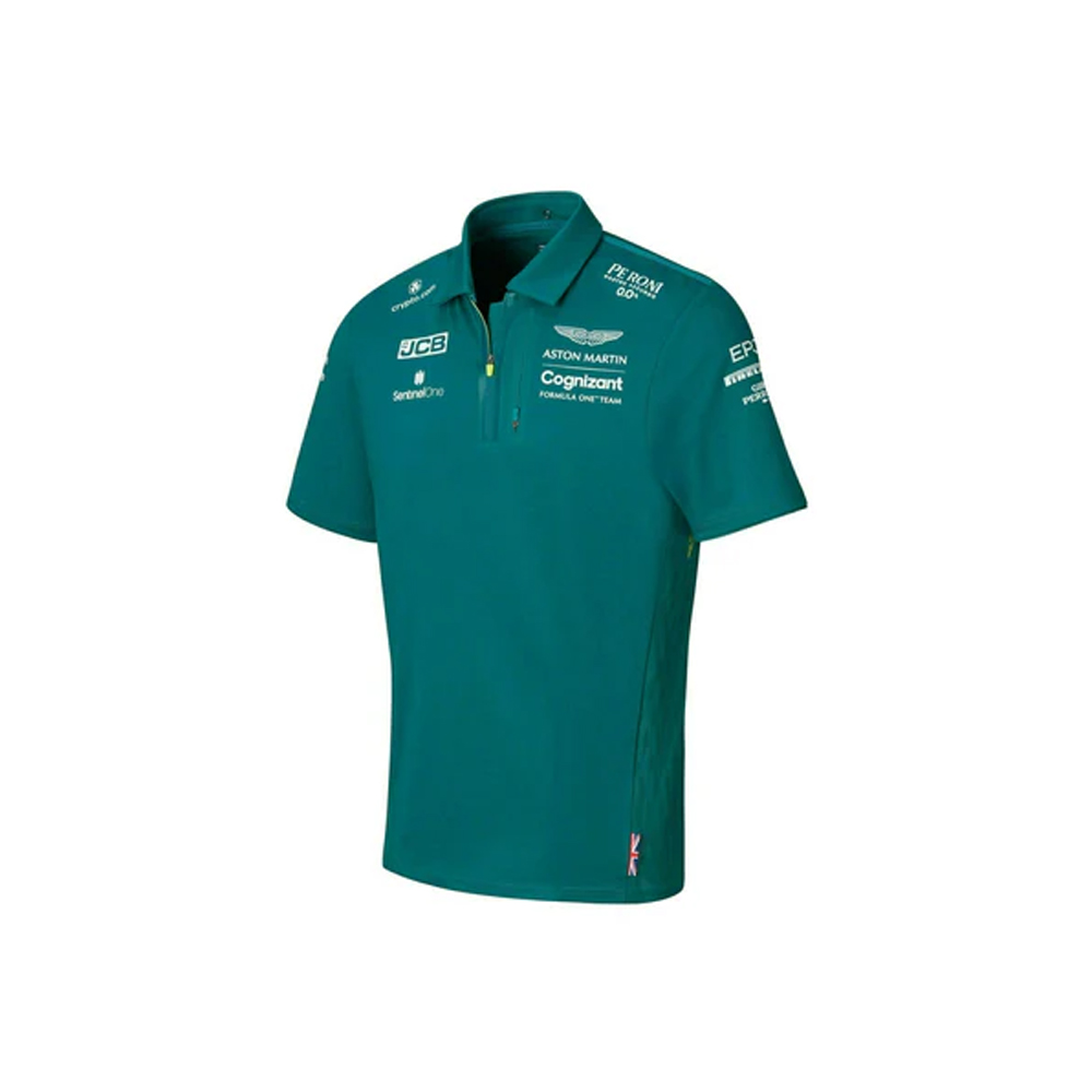 Cmc Motorsports Premium Quality Top Grade Hot Selling Aston Martin Cognizant F1 2022 Men&#39;s Team Polo Shirt Green 