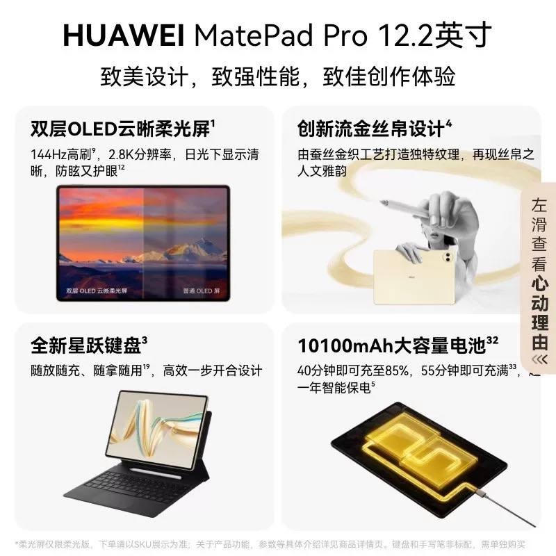 Huawei Tablet MatePad Pro 12.2 inches 12GB+512GB